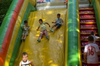 Dmuchana zjeżdżalnia